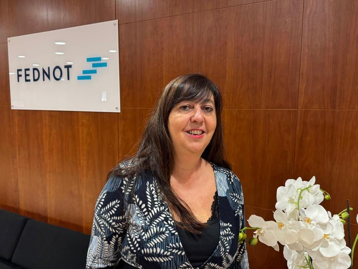 María de los Reyes Sánchez Moreno participa en un encuentro del notariado belga en Bruselas